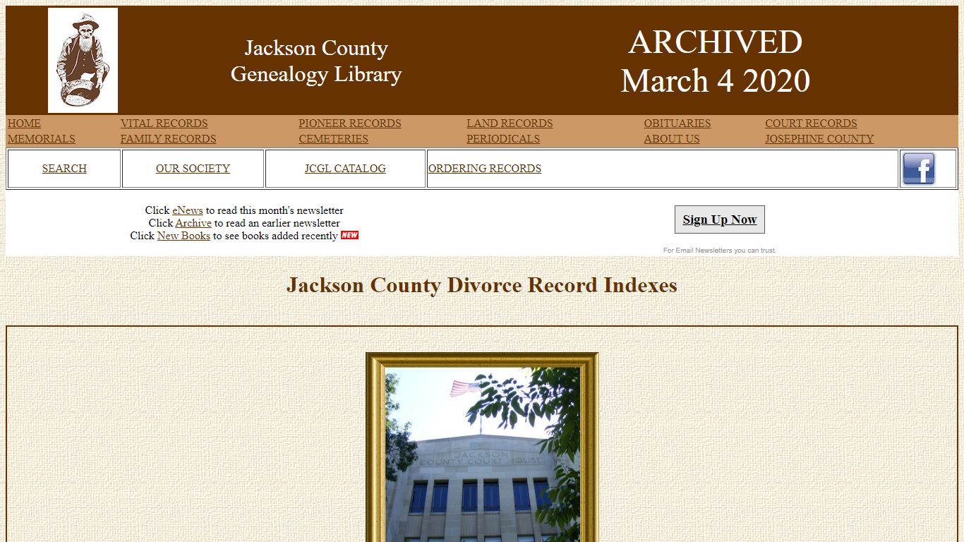 Jackson County Divorce Record Indexes - Jackson County Genealogy Library